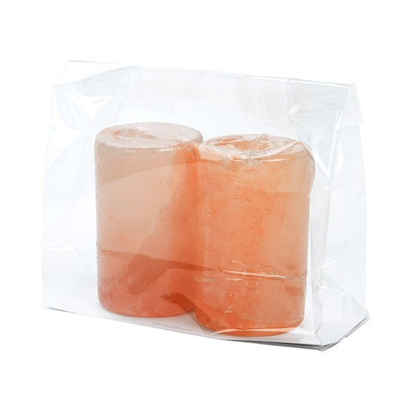 Sachet SOS à fond plat en papier et à transparence cristalline 12.7x5.7x12.7cm (100 pièces) [FGPB18]