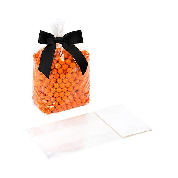 Sachet SOS à fond plat en papier et à transparence cristalline 10x6x20cm (100 pièces) [FGPB4]