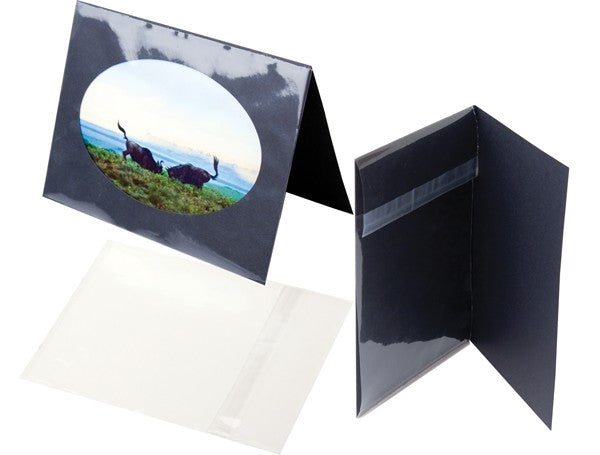 Plastiek mapje voor kaarten 10,8x14,1cm (100 stuks) [CFC45]