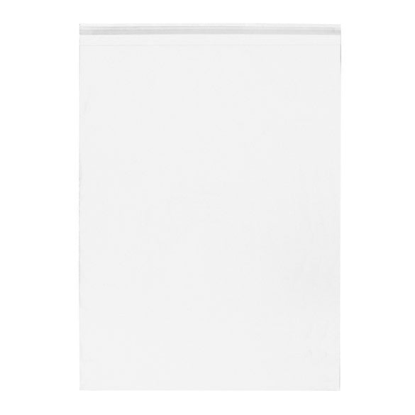 Plastiek Zakken 46,8x61,6cm Transparant en Hersluitbaar (100 stuks) [B18]