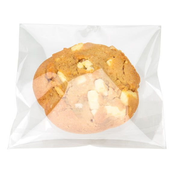 Sachet plastique transparence cristalline 11x11+3cm avec Rabat Adhésif (100 pièces) [B44]