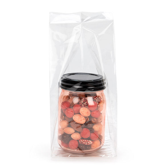 Sachet SOS à fond plat 10.2x10.2x22.9cm (100 pièces) [FG7]