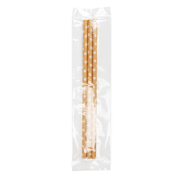 Plastiek Zakken "Heat Seal" 5,1x20,3cm Gelamineerd (100 stuks) [SLB28]