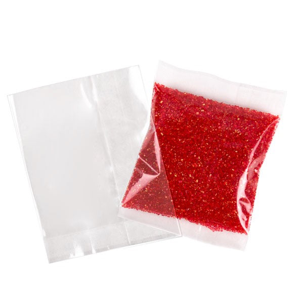 Plastiek Zakken 5,1x5,7cm 30 Micron Sealbaar d.m.v. warmte (100 stuks) [SFB22Q]