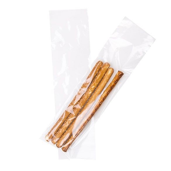 Sachet en polypropylène transparent de 7,6x30,5 cm (100 pièces) [FP1312]