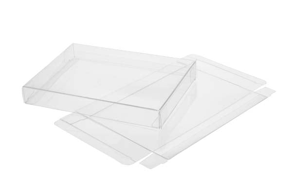 Boites cadeau plastique à transparence cristalline 20.6x1.6x25.7cm (25 pièces) [FPB64]