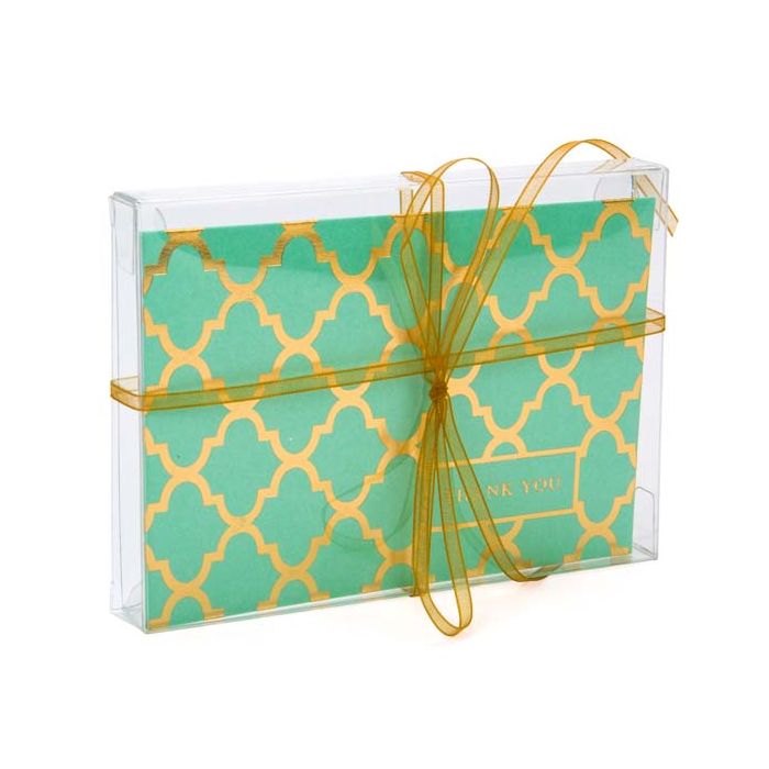 Plastiek Doosjes 9,5x1,6x13,2cm Kristalhelder (25 stuks) [FPB118]