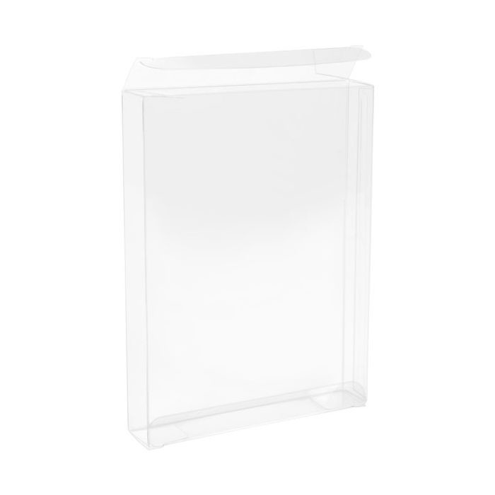Boites cadeau plastique à transparence cristalline 12.4x2.5x16.8cm (25 pièces) [FPB123]