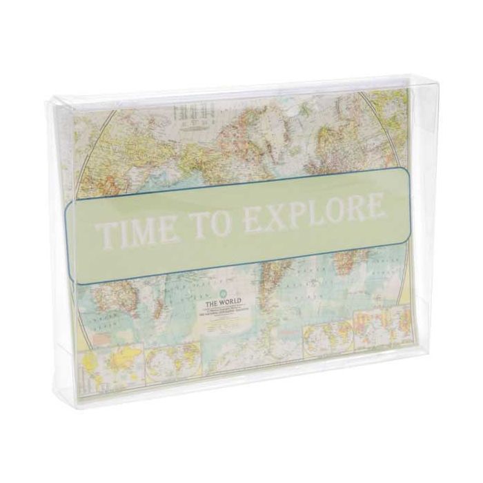 Boites cadeau plastique à transparence cristalline 12.4x2.5x16.8cm (25 pièces) [FPB123]