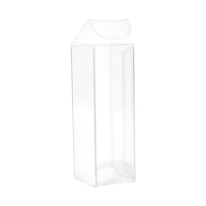 Boites cadeau plastique à transparence cristalline 2.5x2.5x7.6cm (25 pièces) [FPB135]