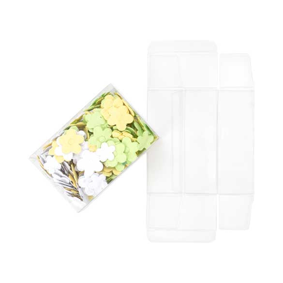 Plastiek Doosjes voor Chocolade 7x3,7x10,5cm Voedselveilig (25 stuks) [FPB229]