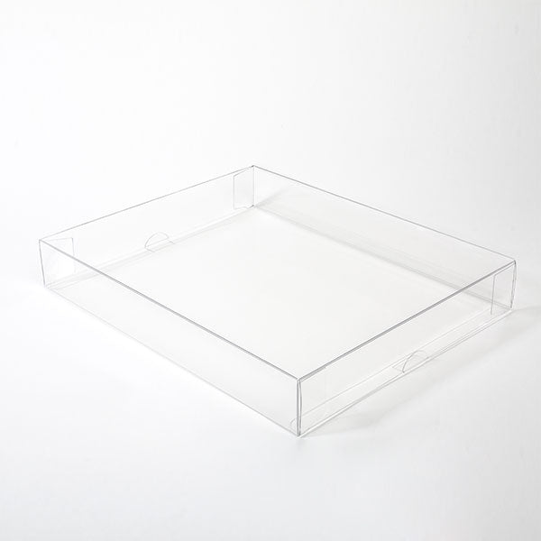 Boites cadeau plastique à transparence cristalline 28.2x5.1x35.8cm (25 pièces) [FPB242]