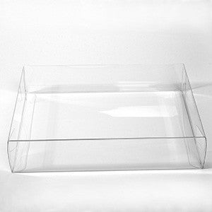 Boites cadeau plastique à transparence cristalline 20.6x5.1x25.6cm (25 pièces) [FPB244]