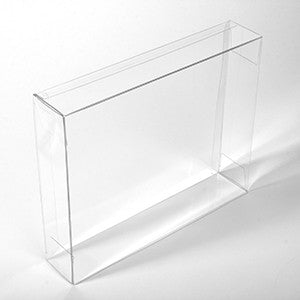 Boites cadeau plastique à transparence cristalline 20.6x5.1x25.6cm (25 pièces) [FPB244]