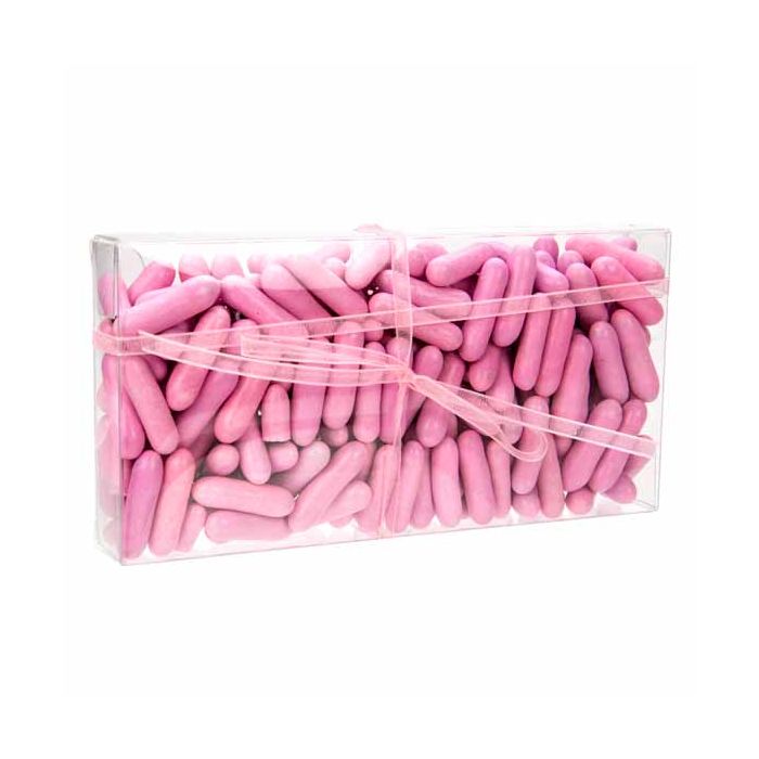 Ballotins transparents pour 6 chocolats 7x2.1x10.3cm (25 pièces) [FPB316]