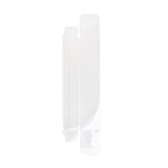 Boites cadeau plastique à transparence cristalline 3.8x3.2x17.1cm (25 pièces) [FPB341]