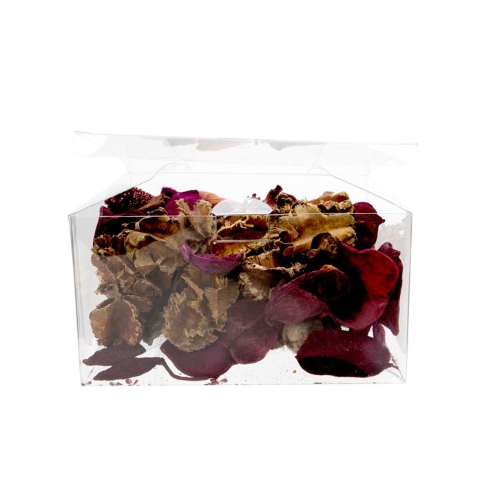 Plastiek Doosjes 19,1x17,8x10,2cm Autolock Bodem (25 stuks) [FPLB177]