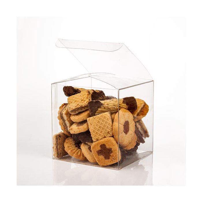 Boite alimentaire avec fond automatique 10.2x10.2x10.2cm (25 Pièces) [FPLB56]