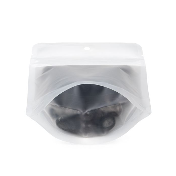 Doypack Frosted w/ RETAIN™ 10.2x6x15.2cm (100 pièces) [ZBGERR2F]