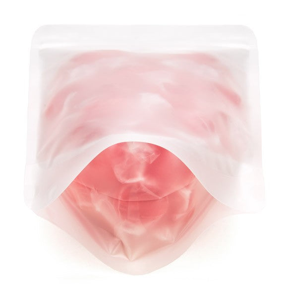 Doypack glacé avec Zip 13x7.8x20.6 cm | 113g (100 pièces) [ZBGF3]