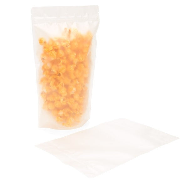Stazakken Mat Frosted 17,1x8,9x28,6cm | 340 gram (100 stuks) [ZBGF4]