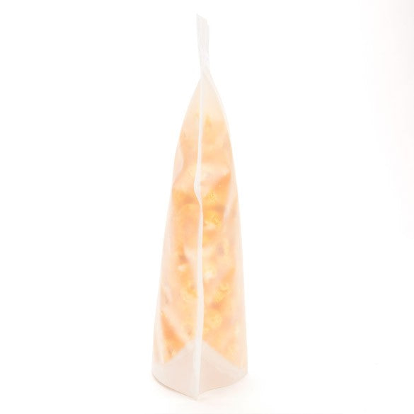 Stazakken Mat Frosted 17,1x8,9x28,6cm | 340 gram (100 stuks) [ZBGF4]