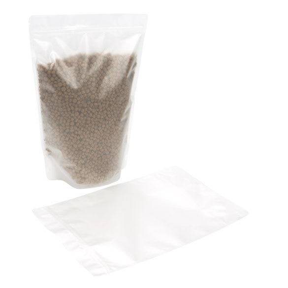 Stazakken Mat Frosted 22,9x12,1x34,3cm | 907 gram (100 stuks) [ZBGF6]