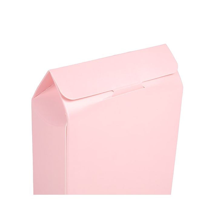 Kraftdoosjes Roze Met Hartjes Venster 10,5x4,4x13,3 cm (25 stuks) [FS350]