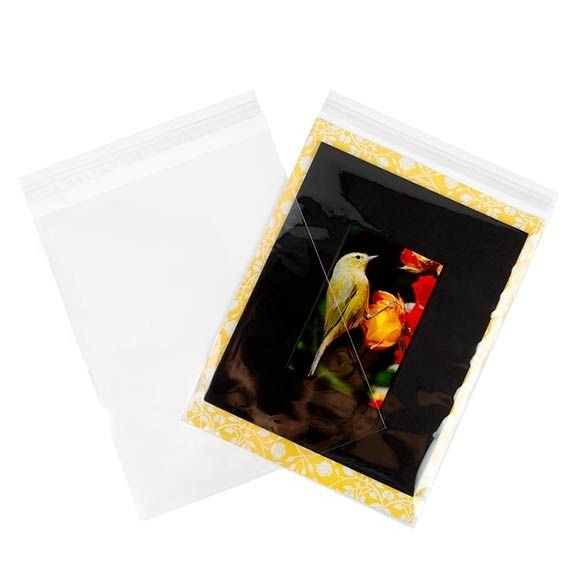 Sachet Écologique haute qualité refermable à rabat 22.7x28.6cm (100 pièces) [GC811]