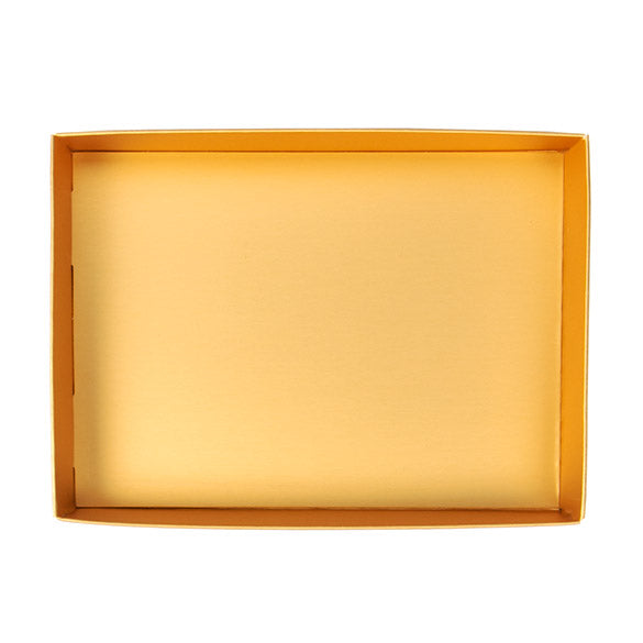 Boite en Carton Or 12.4 x 2.5 x 17.1cm (25 Pièces) [GD16]