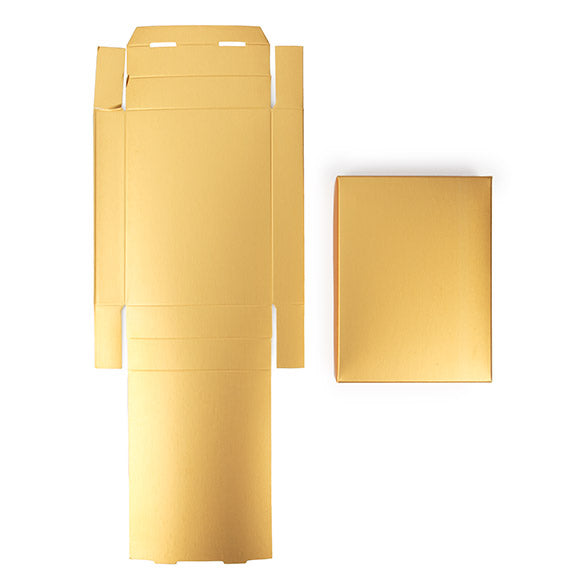 Kartonnen Doosjes goud 11,4x2,5x15,2cm (25 stuks) [GD17]