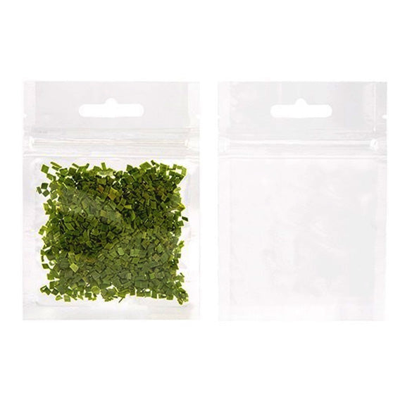 Sachet zip avec trou de suspension européen 7.6x7.6cm (100 pièces) [HZB33]