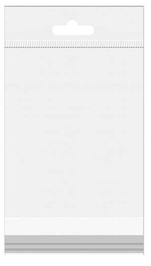 Headerbags 11,5x16cm Hersluitbaar en Kristalhelder (100 stuks) [HB1116]