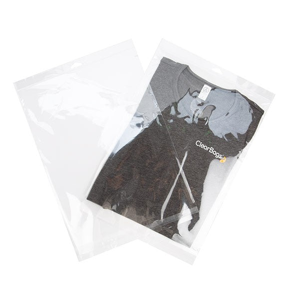 Headerbags 31,6x41,2cm hersluitbaar en Kristalhelder (100 stuks) [HB12]