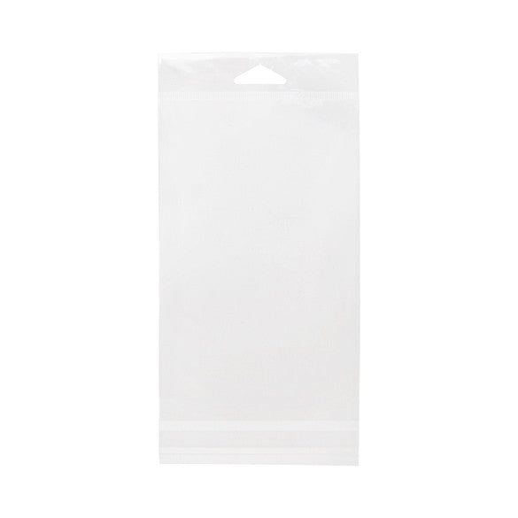 Headerbags 11,4x17,8cm hersluitbaar en Kristalhelder (100 stuks) [HB47]