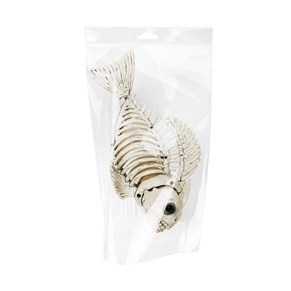 Sachet à trou de suspension refermable à transparence cristalline 17.6x25.4cm (100 pièces) [HB610]