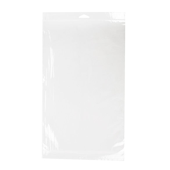 Headerbags 23,2x36,5cm zware kwaliteit met beschermende sluiting (100 stuks) [HB814HD]