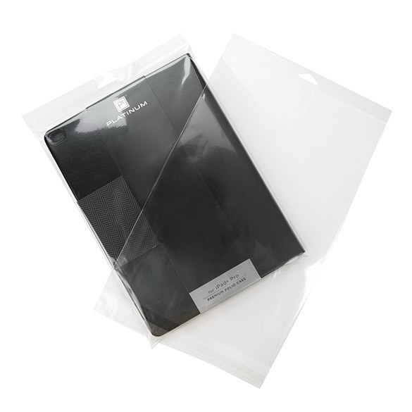 Sachet à trou de suspension refermable à transparence cristalline 24.8x36.2cm (100 pièces) [HB912XL]