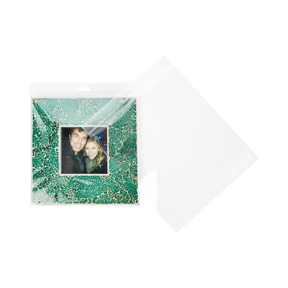 Headerbags 22,9x22,9cm hersluitbaar en Kristalhelder (100 stuks) [HB9X9E]