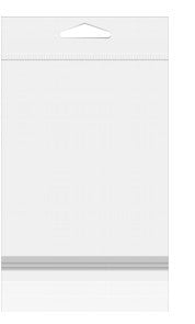 Sachet à trou de suspension refermable avec fermeture sécurisée 10.3x13.7cm (100 pièces) [HB4B1PC]