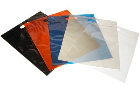 Draagtassen transparant 33,6x33,6 + 6,4cm 75 micron met gripsluiting (100 stuks) [ZH13CL5]