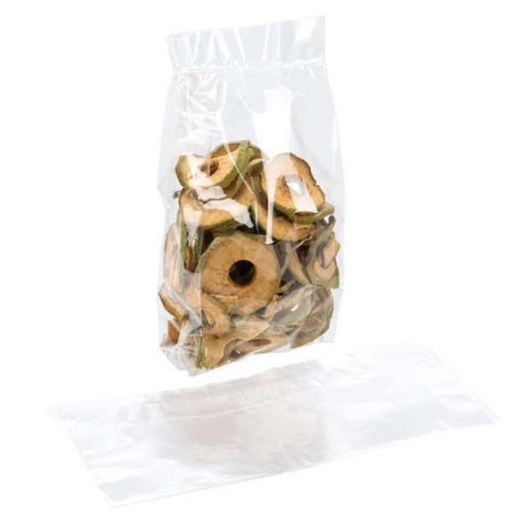 Sac à soufflet très résistant à transparence cristalline 12,7x7,6x30,5 cm (100 pièces) [HDGB1]