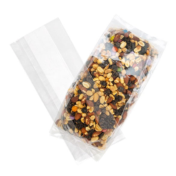 Sac à soufflet très résistant à transparence cristalline 12,7x7,6x30,5 cm (100 pièces) [HDGB1]