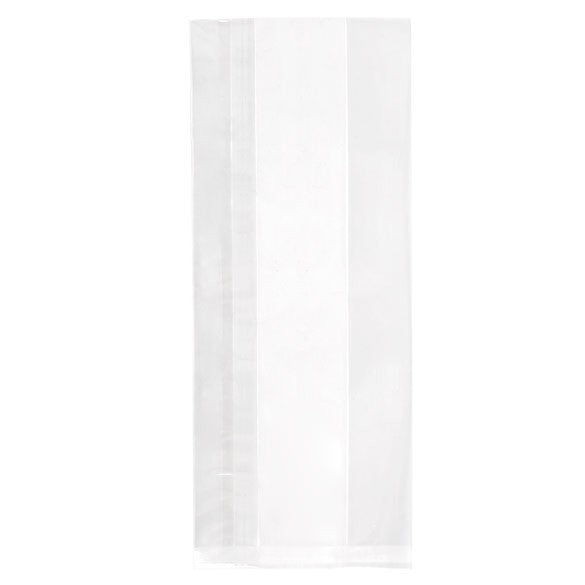 Sac à soufflet très résistant à transparence cristalline 12,7x7,6x30,5 cm (100 pièces) [HDGB1]