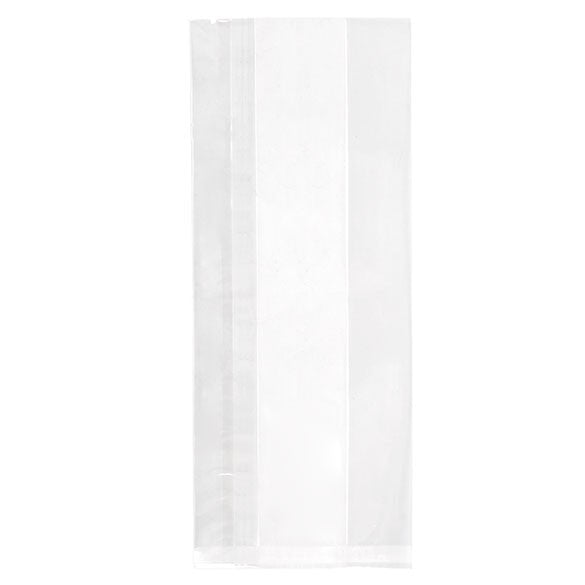 Sac à soufflet très résistant à transparence cristalline 12,7x7,6x30,5 cm (100 pièces) [HDGB1]