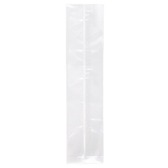 Plastiek Zakken 5,1x5,1x21cm met zijvouw Zware Kwaliteit (100 stuks) [HDGB6]