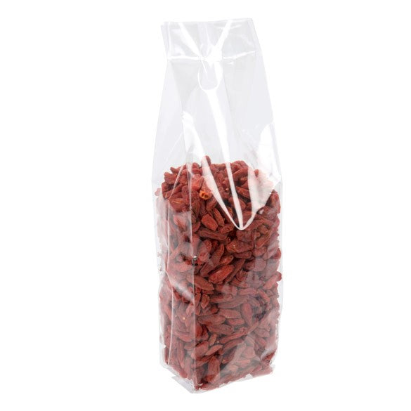 Plastiek Zakken 6,4x5,1x24,8cm met zijvouw Zware Kwaliteit (100 stuks) [HDGB7]
