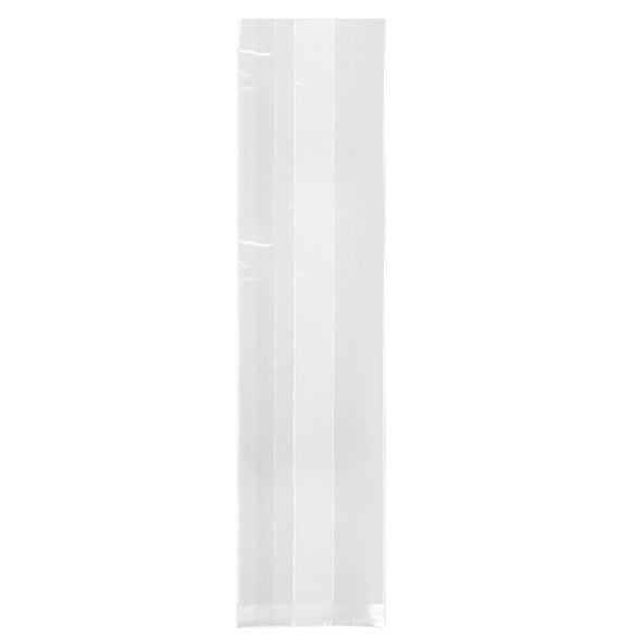 Plastiek Zakken 6,7x4,8x26cm met zijvouw Zware Kwaliteit (100 stuks) [HDGB8]