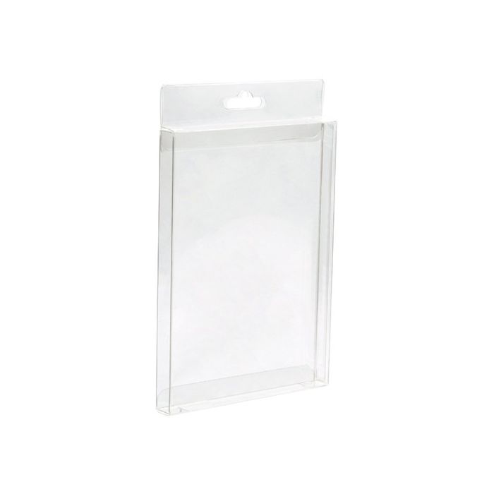 Boite plastique à suspension à transparence cristalline 13.7x1.6x18.7cm (25 Pièces) [HFB1]