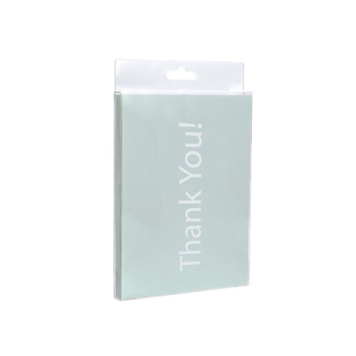 Boite plastique à suspension à transparence cristalline 13.7x1.6x18.7cm (25 Pièces) [HFB1]